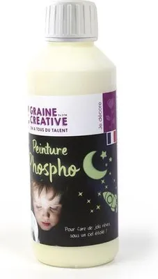 Image de Peinture Phosphorescente 250 Ml - Graine Creative