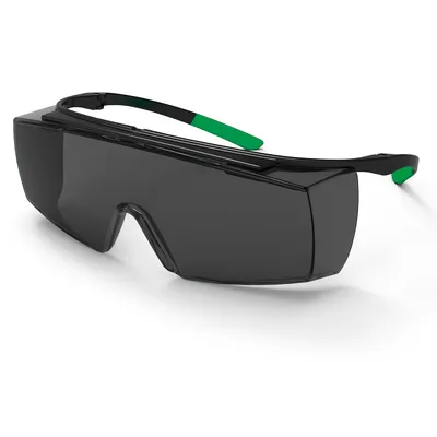 Produktbild von Uvex 9169545, Schutzbrille, Grün, Schwarz, Polycarbonat, 1 Stück(e)