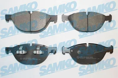 Produktbild von SAMKO 5SP1518 Bremsbelagsatz, Scheibenbremse x