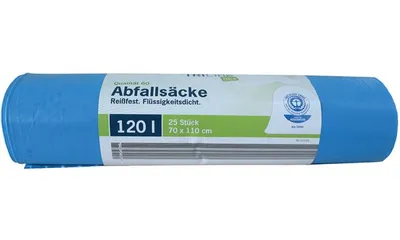 Produktbild von Secolan TRILINE Abfallsack, blau, 120 Liter