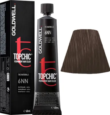 Image de 6NN Blond foncé extra Goldwell Topchic Naturals tb 60ml