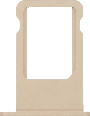 Image de Avizar, support pour carte Nano-SIM pour Apple iPhone 6S, couleur or