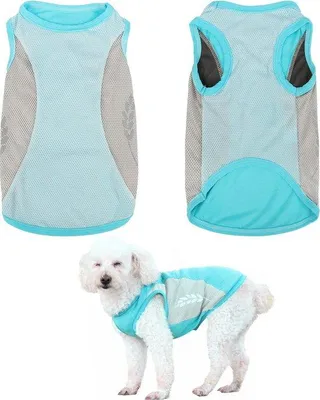Produktbild von Famanu Kühlweste Hund - Elastisches und atmungsaktives Material - Größe L