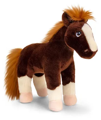 Imagen del producto de Peluche de caballo, suave, fabricado con materiales 100% reciclados, aproximadamente 30 cm, juguete para niños