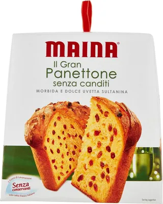 Produktbild von Maina gran panettone senza canditi kg.1 (1000034914)