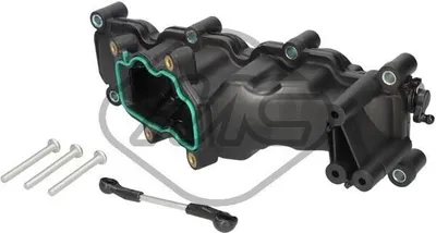 Produktbild von Metalcaucho 45243 Ansaugbrücke Ansaugkrümmer für AUDI A4 Avant (8K5, B8) A6 Avant (4F5, C6) Q5 (8RB) A5 Sportback (8TA) A4 Limousine (8K2, B8)