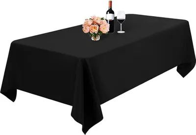 Produktbild von 228 x 336 cm, rechteckige Tischdecke aus Polyester, schmutzabweisend und knitterfrei, Esstischdecke aus Polyester