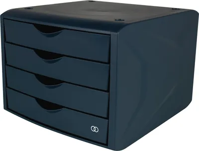 Produktbild von Soennecken Schubladenbox oeco 1615 blau