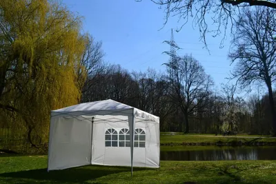 Produktbild von Faltbares Gartenpavillon 2x2 m mit UV-Schutz