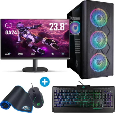 Produktbild von Gaming Komplett-PC IN696 - Core i5-14600K - RTX 5070 - 512 GB NVMe - 16GB RAM - Win11