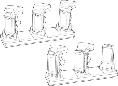 Image de Zebra Universal Cradle - socle de chargement pour lecteur de codes à barres