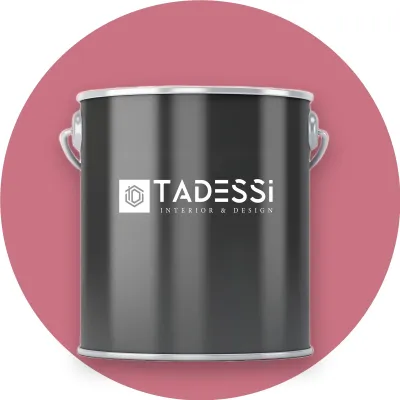 Produktbild von TADESSI Wandfarbe Pink - Eisrosa - abwaschbare Innenfarbe matt - Dispersionsfarbe - Geruchsarm und Lösemittelfrei - 5 Liter Gebinde