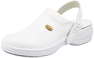 Produktbild von Scholl New Bonus, Uni, Erwachsener, Weiß, Einfarbig, Thermoplastische Polyurethane (TPU), Leder