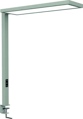 Produktbild von MAUL Tischaufbau Leuchte MAULsenja LED 2.700 - 5.700 K dimmbar Klemmfuß 121 cm silber
