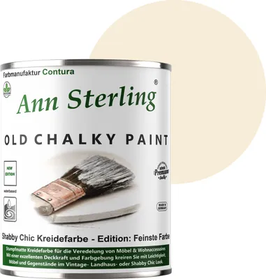 Produktbild von Ann Sterling Kreidefarbe Shabby Chic 750ml - Cafe Au Lait