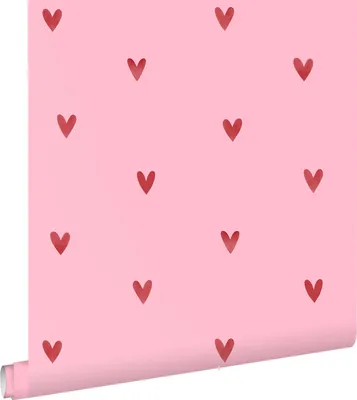 Obrázek produktu pro ESTAhome tapety srdce růžové a červené 50 x 900 cm