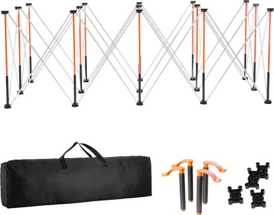 Zdjęcie produktu dla SucceBuy Przenośny składany stojak montażowy 970x215x350mm z torbą