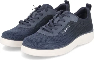 Produktbild von Bugatti Herren Low Sneaker Dunkelblau Textil & Synthetik Größe: 44