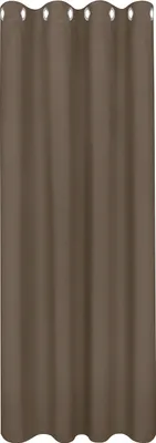 Produktbild von Gerster Ösenschal, uni 145 cm x 245 cm, taupe