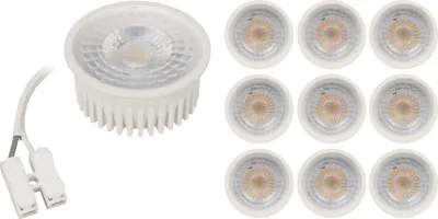 Obrázok produktu pre LED modul McShine ''MCOB'' 5W, 400Lm, 230V, 50x25mm, teplá biela, 3000K, 10-pack