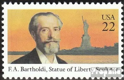 Produktbild von Briefmarken USA 1985 Mi 1761 (kompl.Ausg.) postfrisch Bartholdi