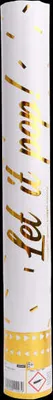 Produktbild von Goldene Streifen Konfettikanone 40cm