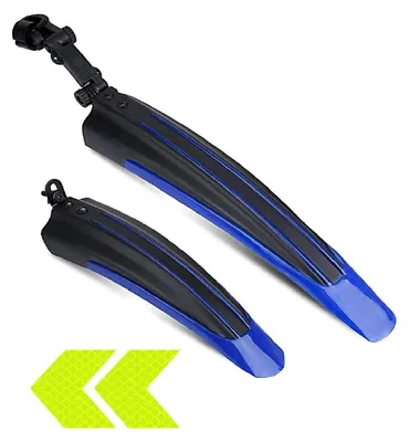 Image de Kit de garde-boue pour vélo, couleur bleu marine, compatible avec les vélos de 20 à 26 pouces