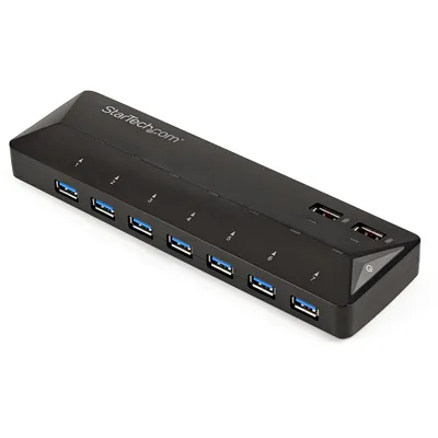Immagine prodotto di StarTech.com ST93007U2C Hub di interfaccia USB 3.2 Gen 1 (3.1 Gen 1) Tipo-B 5000 Mbps Nero