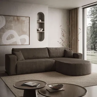 Produktbild von Ecksofa SOPRANO mit Schlaffunktion und Stauraum Poso 06
