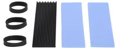 Image de Dissipateur thermique en alliage d'aluminium, remplacement pour disque SSD M.2 PCIe d'ordinateur portable