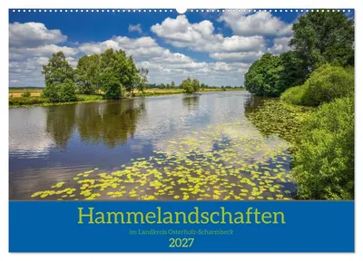 Produktbild von Hammelandschaften im Landkreis Osterholz-Scharmbeck (Wandkalender 2027 DIN A2 quer), CALVENDO Monatskalender