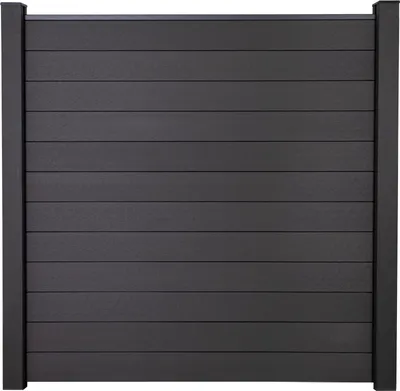 Produktbild von Zaun Hauptelement GroJa Flex Stecksystem ohne Pfosten 180 x 180 cm anthrazit