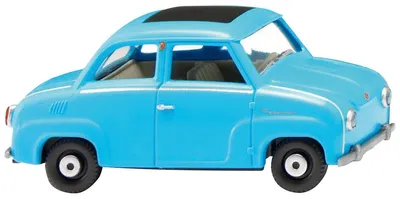 Produktbild von Wiking PKW Glas Goggombil eisblau 018498