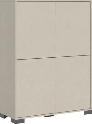 Produktbild von Lumina Sideboard aus Kaschmir mit 4 Türen, 90 x 35 x 120 cm