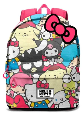 Produktbild von Karactermania Hello Kitty Friends Rucksack 44 Cm Mehrfarbig Mehrfarbig One Size
