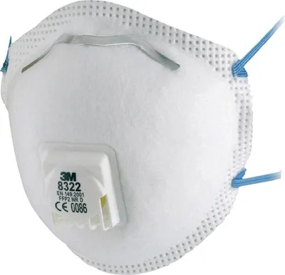 Immagine prodotto di Maschera respiratoria 8322 FFP2 / V NR D con valvola di espirazione