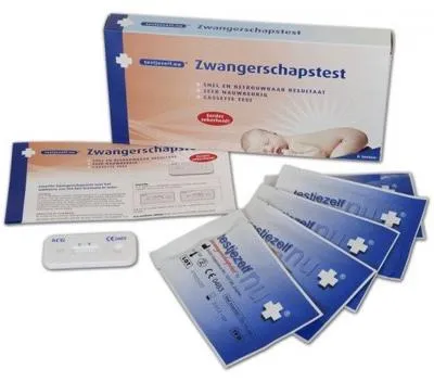 Productafbeelding van Testjezelf.Nu Zwangerschapstest Casette (6 stuks)