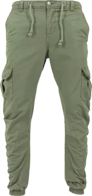 Produktbild von Urban Classics TB1268 | Herren Cargo Jogging Pants - Farbe: Olive - Größe: M