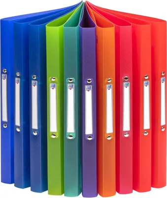 Immagine prodotto di Raccoglitore ad anelli Urban A4 2cm 2 anelli PP traslucido assortito pacco da 10