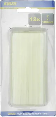 Productafbeelding van Harsstiften voor het heteelapparaat, 7x100mm - Set van 12 stuks.