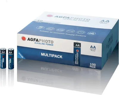 Produktbild von AgfaPhoto Batterie Alkaline Power -AA  LR06 Mignon    100St.