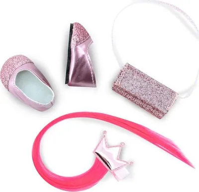 Produktbild von Sweet Sisters Puppenzubehör - Orange Toys - Glitzerrosa