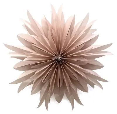 Only Natural – Papier-Lampenschirm – Rosa – 60 cm – Ansicht 1