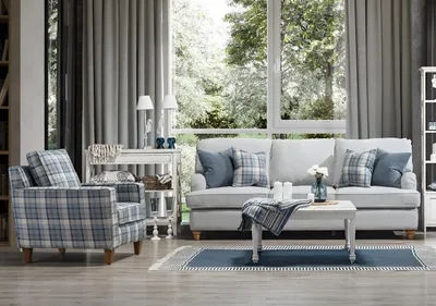 Produktbild von Luxus Wohnzimmer Set Modern Möbel Sofa Dreisitzer Design Neu Sessel