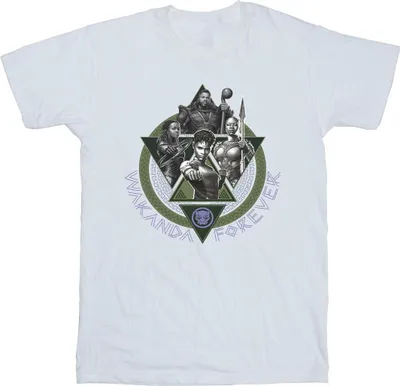 Produktbild von Marvel - "Wakanda Forever" T-Shirt für Herren BI43697 (4XL) (Weiß)