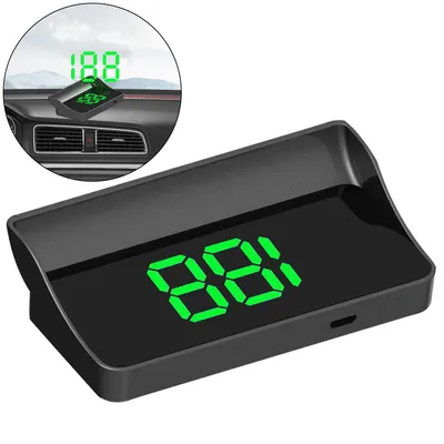 Produktbild von Head Up Display Auto, GPS Tacho Universal, Digitaler Auto Tachometer Geschwindigkeitsmesser, GPS Speedometer für Auto Motorrad, Plug & Play