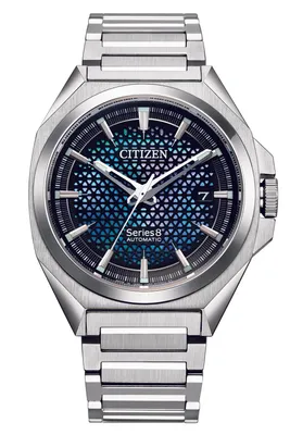 Citizen NA1010-84X Herrenuhr Automatik Series 8 Stahl/Schwarz 1