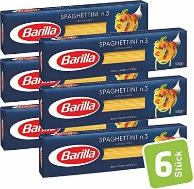 Produktbild von Barilla - Spaghettini n.3 6er Pack (6x500g)