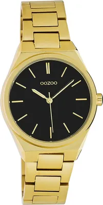 Produktbild von Oozoo Metall Damen-Herren Uhr Analog Quarzuhr Armband gold Timepieces D2UOC10528
