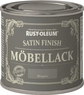Produktbild von Rust-Oleum Satin Finish Möbellack Blaugrau 125 ml